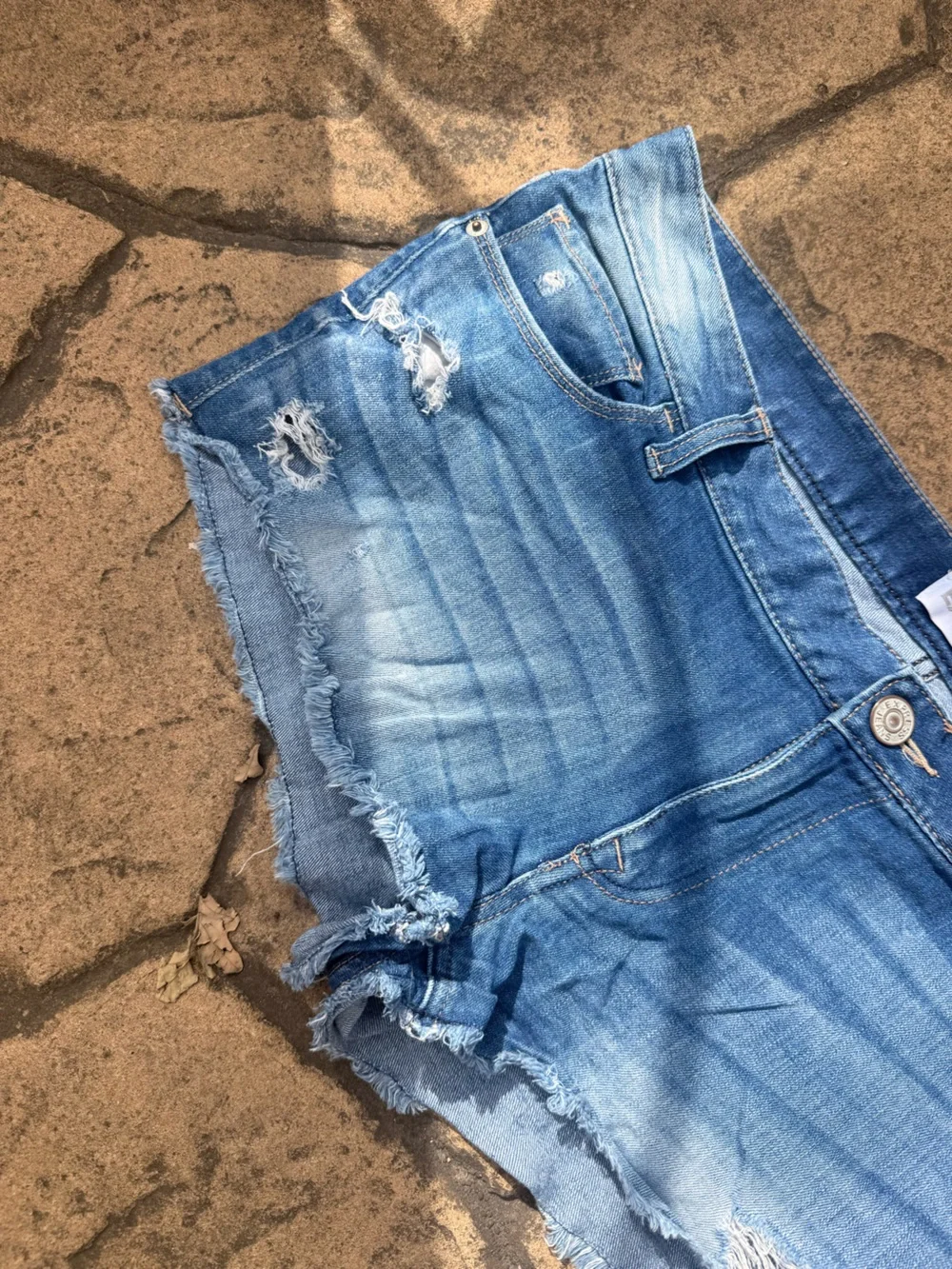 Express Distressed size 12 jean shorts